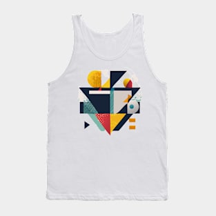 an abstract t-shirt design Tank Top